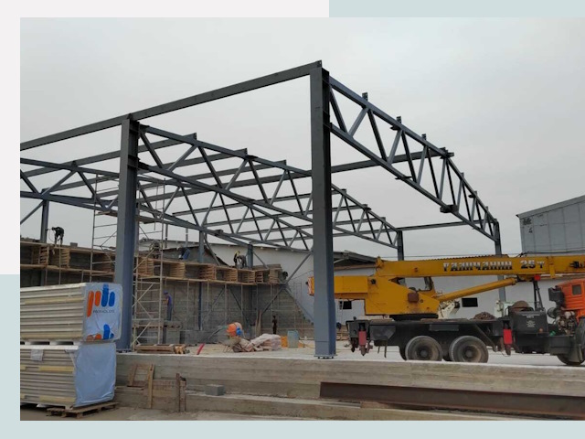 Строительство цехов в Саратове