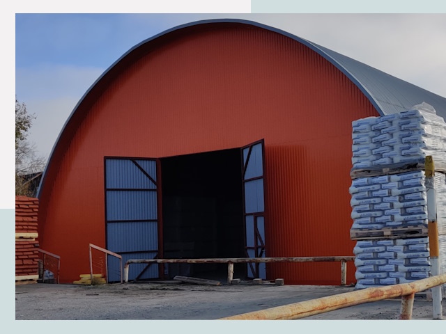 Полукруглые ангары по цене от 614 руб. в Саратов