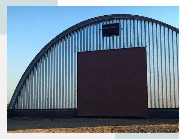 Бескаркасные ангары в Саратове