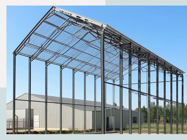 Прямо стенные ангары от СтальСтрой-Срт по цене 614 руб.