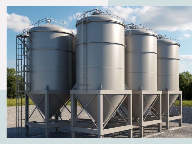 Металлические силосы от СтальСтрой-Срт по цене 614 руб.
