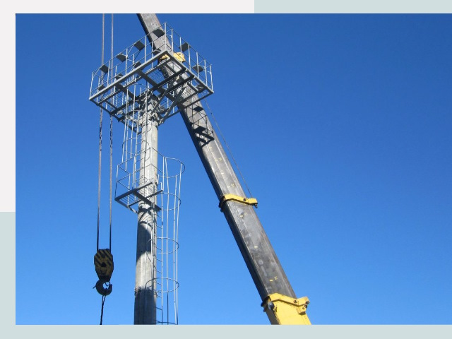 Монтаж осветительных мачт в Саратов от 614 руб.