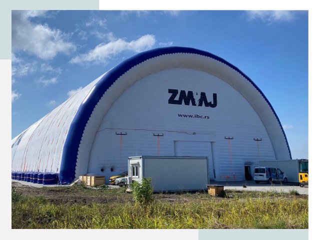 Брендирование ангаров в Саратове