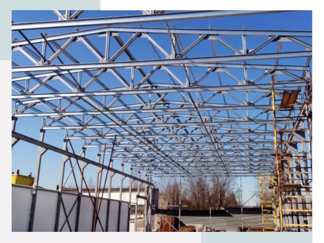 Металлокаркасы для складов в Саратове